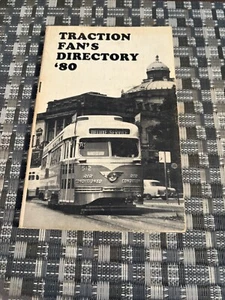 1980 TRACTION FAN'S DIRECTORY - Picture 1 of 17