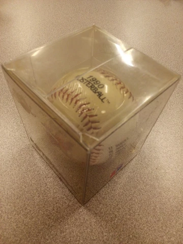 Kirby Puckett 1990 Rosterball Football (Official license Major League Baseball) Cover