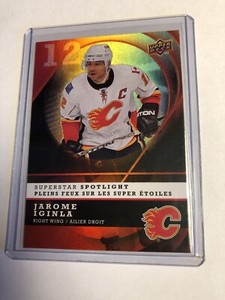 2008-09 UD McDonalds Jarome Iginla Superstar Spotlight #IS10