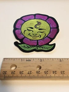 Vintage 2000s Vending Machine Sticker Decal Konica Smiley Face Emoji - Picture 1 of 1