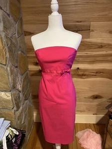 Express Pink Strapless Dress Size 6 - Picture 1 of 5