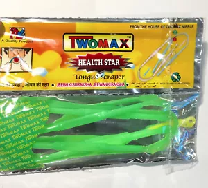 Raspador 4 Lenguas por Health Star Hecho de Plástico 6 Colores Diferentes Nuevo - Imagen 1 de 8