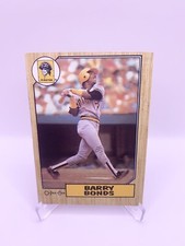 1987 O-Pee-Chee Barry Bonds Rookie Card #320