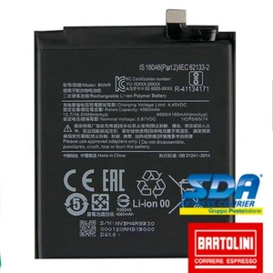 BATTERIA LITIO PER XIAOMI BM4R Mi 10 LITE 5G M2002J9G 4160mAh - Imagen 1 de 1