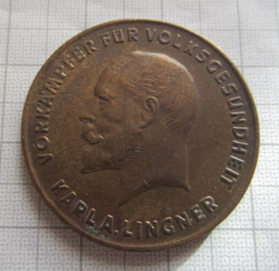 Jeton, Rabattmarke o.J. Bronze, Lingner-Werke Dresden , Odol, vor 1918 - Bild 1 von 2