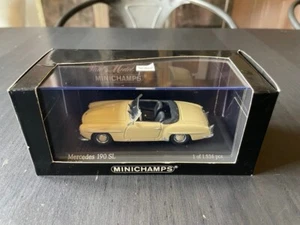 Minichamps Mercedes 190 SL Cabriolet 1955-62 - Edition limitée, 430033135 - Foto 1 di 6