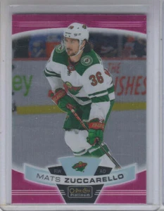 19/20 OPC Platinum Minnesota Wild Mats Zuccarello Matte Pink card #79 - Picture 1 of 2
