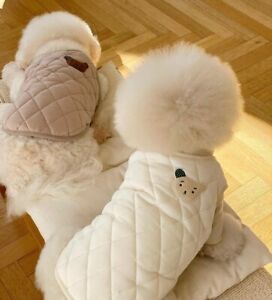 Winter Warm Dog Vest Small Dog Clothes Puppy Coat Jacket Pet Cat Clothes 