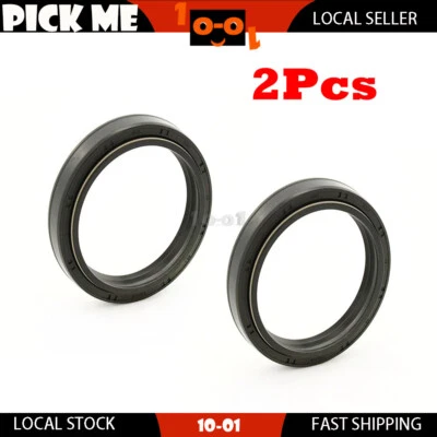 Уплотнение масляное для вилки мотоцикла YAMAHA YZ125 1996-1999 2000 2001 2002 2003 2 шт. - Изображение 1 из 4