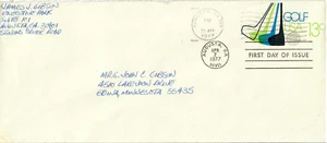 USA - FDC - 7 Apr 1977 - Golf - #340 - Picture 1 of 2