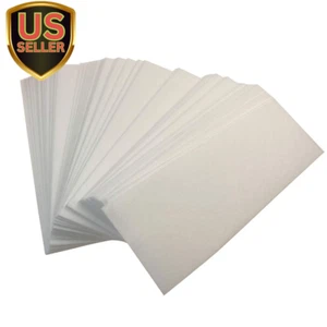 100 PCS Professional Rectangle White Disposable Non Woven Fabric Body Facial ... - Picture 1 of 1