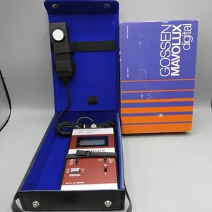 Gossen Mavolux Digitaler Belichtungsmesser Originalverpackt Top Zustand - Bild 1 von 9