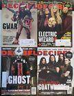 DECIBEL Magazine 2010 2011 2012 Heavy Death Metal Rock 5x numéros #75~88 Ghost