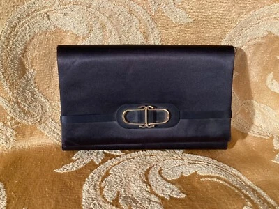 Cartera Vintage Años 70 Años 70 Negra Glam Mob Esposa Disco Cóctel Estudio 54 Bolso Foto 1 de 4