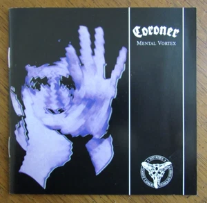Coroner - Mental Vortex CD (1991) Noise Records; Thrash Metal from Switzerland - Picture 1 of 4
