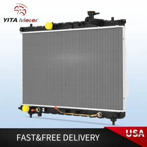 Radiator For 2001 2002 2003 2004 2005 2006 Hyundai Santa Fe 2.4L L4 & 2.7L V6 - Bild 1 von 5