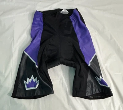 VOmax Womens SACREMENTO KINGS 🏀  CYCLING COMPRESSION SHORTS Size (S) - Image 1 of 3