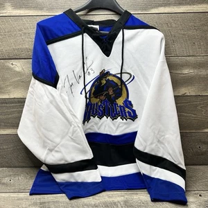 Camiseta deportiva de hockey de colección Wichita Falls RUSTLERS talla pequeña K1 Joe Van Culin - Imagen 1 de 14