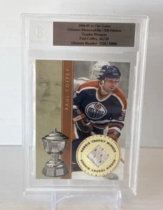 2004-05 ITG Ultimate Memorabilia 5th Edition Silver /25 Paul Coffey Becket Slab - Picture 1 of 2