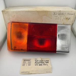 1976-1984 VOLKSWAGEN RABBIT & CABRIOLET 1985-1993 Tail Light Left Side OEM - Picture 1 of 7
