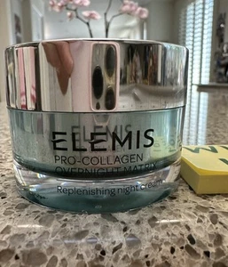 Elemis Pro Collagen OVERNIGHT MATRIX Anti-Wrinkle 1oz/30mL FULL SZ $165 SEALED - Picture 1 of 17
