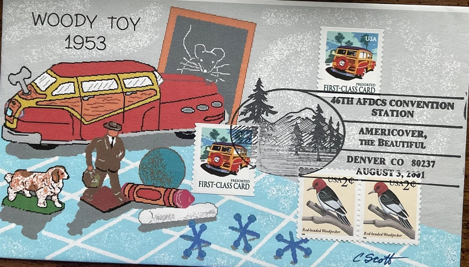 Anon E. Mouse 3522 Woody Wagon Americover 2001 CXL Denver, CO  - Image 1 of 1