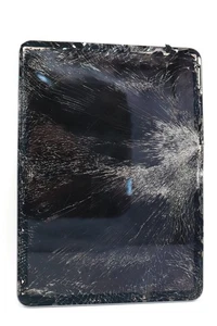 Apple iPad Air 4.Gen Wi-Fi Space Grau 64GB Displayschaden DEFEKT #5657 - Bild 1 von 8