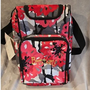 Thirty-One Pack n' Pour Thermal Set Insulated Lunch Bag Floral "Brittany" - Picture 1 of 13