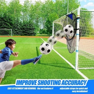 Portables Football Training Goal Quick Assembly Durability Soccer Targets Net - Picture 1 of 8