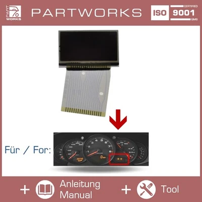 Pantalla velocímetro para cuadro de instrumentos DERECHA PORSCHE 996 Boxster 986 Foto 1 de 4