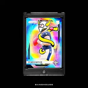 1/1 SPENCER RATTLER RC 🔥 SILVER PRIZM ROOKIE SSP 🔥 NEW PENINI: ONE OF ONE ART - Picture 1 of 17