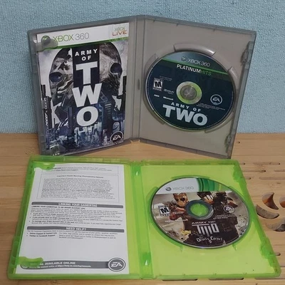 Army of Two And The Devil's Cartel 2008 (Microsoft Xbox 360, 2008) Manual Tested - Image 1 of 2