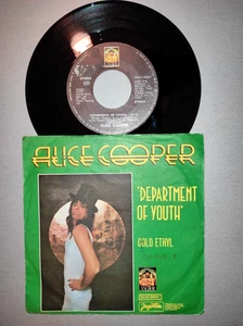 ALICE COOPER - DEPARTMENT OF YOUTH RARE YUGOSLAVIA UNIQUE 7"PS 1975 - Picture 1 of 2