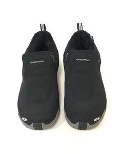 NWT Salomon Lodger Softshell Women’s 9 Black Gray Contagrip Snow Clog Mule - Picture 1 of 6