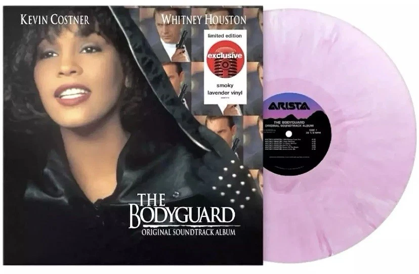 Whitney Houston The Bodyguard Soundtrack Limited Edition Lavender Vinyl LP NEW Foto 1 de 1