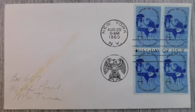 First Day Issue Employ The Handicapped 1960 Vintage Stamp Envelope Cover - Image 1 of 4
