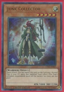 Yugioh - Junk Collector - Holographic Ultra Rare - Limited Edition Card - Picture 1 of 1