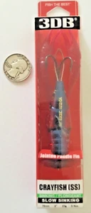 NEW YO-ZURI Duel 3DB Crayfish FISHING LURE Slow Sinking R1109-PR JOINTED PRISM A - Picture 1 of 8