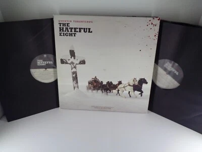 HATEFUL EIGHT Tarantino morricone bklt M- 2LPs - Image 1 of 4