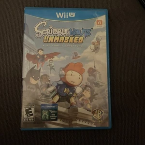 Scribblenauts Unmasked w/ Green Lantern DVD (Wii U); Rare Walmart Variant CIB - Picture 1 of 4