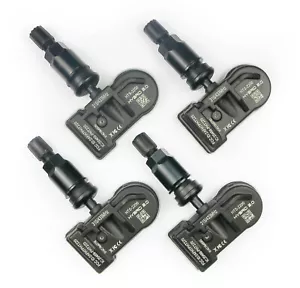 New Black Stem TPMS Set 433mhz Fits 2022 2023 2024 BMW X5 M50i sDrive40i - Picture 1 of 1