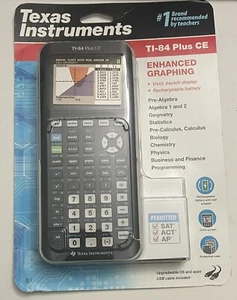 Texas Instruments TI-84 Plus CE Color Graphing Calculator - Picture 1 of 2