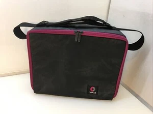 Vintage Coast 30 CD Compact Disc Case Carry Bag w/ Strap Black - Picture 1 of 10