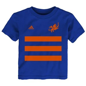 Adidas MLS Kids Boys (4-7) FC Cincinnati Three Stipe Life Pitch Tee - Picture 1 of 4