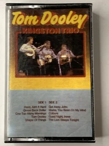 KINGSTON TRIO Vintage CASSETTE Tape TOM DOOLEY The Lion Sleeps Tonight+ !!RARE!! - Picture 1 of 6