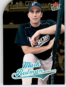 2004 Fleer Ultra Gold Medallion Die Cut Mark Redman Foil Refractor Marlins #143 - Picture 1 of 2