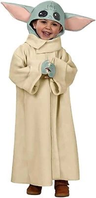 Quenny Nuevo Disfraz Infantil Star Wars, Yoda Jedi Maestro Alien Cosplay 11840 Foto 1 de 4