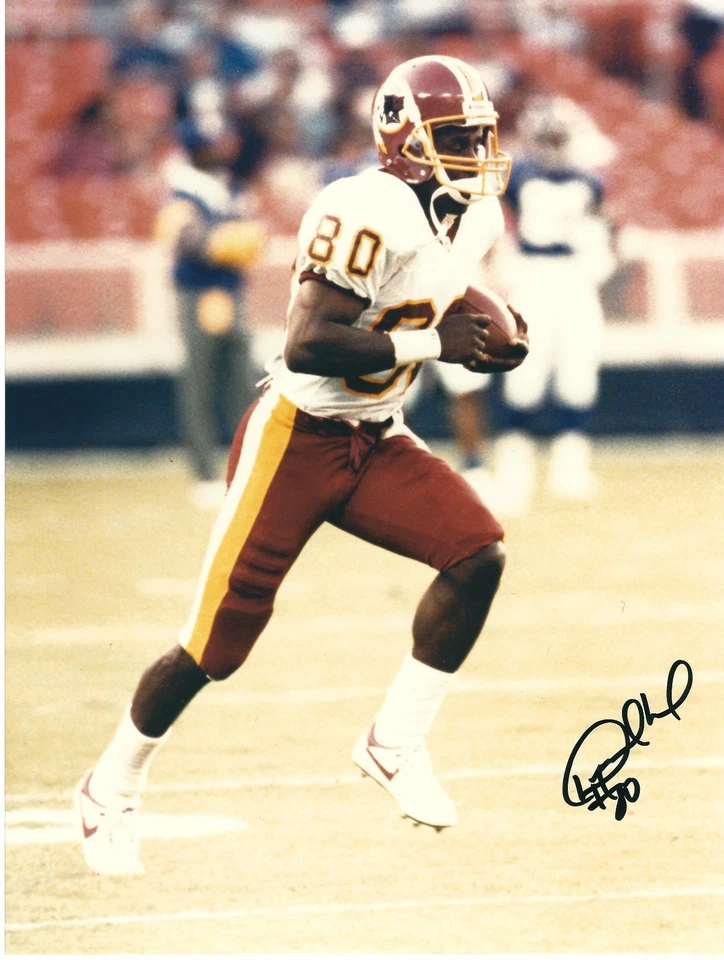 Foto 8x10 firmada por Desmond Howard Washington Redskins Foto 1 de 1