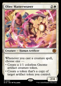 MTG OLTEC MATTERWEAVER 3 FOIL EXC - TESSIMATERIA OLTEC - BIG EN - MAGIC - Picture 1 of 1