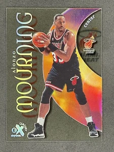 1998-99 Skybox E-X Century Alonzo Mourning #35 Miami Heat - Picture 1 of 2